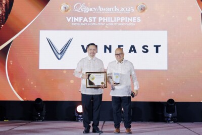 VinFast Filipina Raih Legacy Awards 2025 atas Inovasi Strategis dalam Mobilitas Berkelanjutan