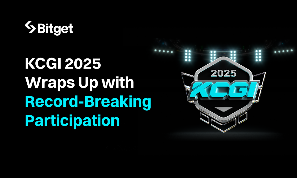 Bitget’s KCGI 2025 Wraps Up with Record-Breaking Participation and a $6M Prize Pool Across Global Challenges