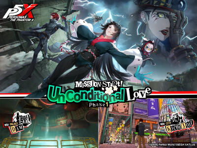 Major Content Update ‘Unconditional Love Phase 1’ Arrives in Persona5: The Phantom X