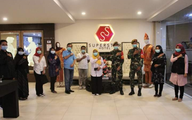 Kadiskes Riau Tinjau Posko Pengamanan Nataru di Dumai