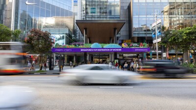 3D Rooftop Shelter Bus Generasi Berikutnya Debut di Orchard Road Bekerja Sama dengan Gardens by the Bay