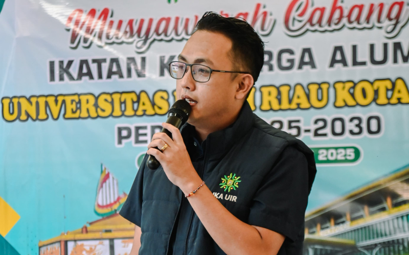 Viencent Moerghasini Yusuf Resmi Jadi Ketua DPC IKA UIR Dumai, Siap Wujudkan Alumni Tangguh dan Mandiri