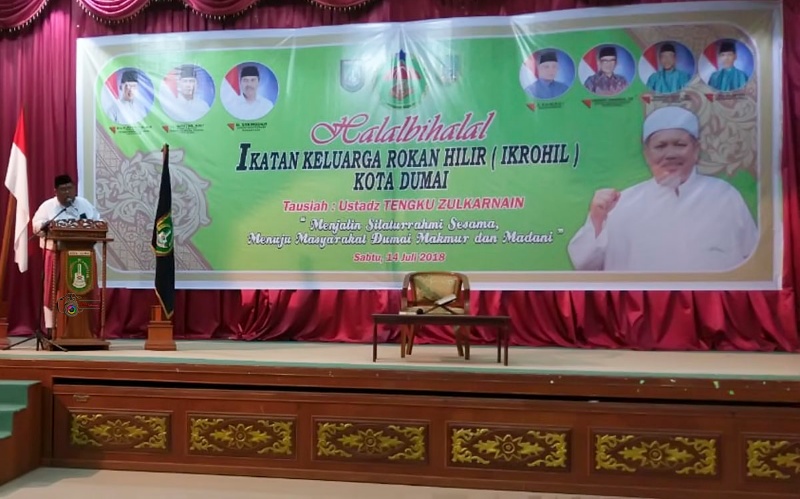 Gelar Halal Bi Halal 1439 H, Ikrohil Dumai Hadirkan Ustadz Tengku Zulkarnain dari MUI Pusat
