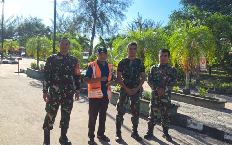Personel Kodim 0320 Dumai Gelar Patroli Harkamtibmas di Sejumlah Objek Vital
