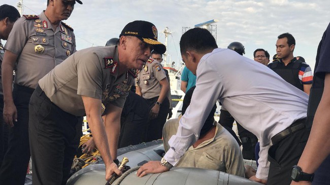 Kru Kapal Penyelundup Sabu 1 Ton Dibayar Rp 5 Miliar