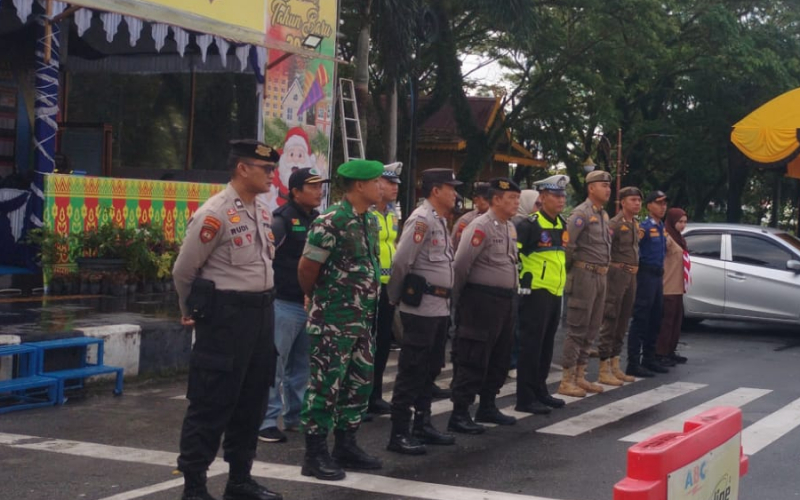 Dandim Dumai Perintahkan Pengamanan Maksimal Posko Natal dan Tahun Baru