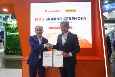 XTransfer and Maybank Enter Into a Strategic Partnership at Singapore FinTech Festival 2025