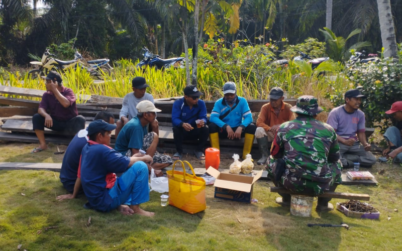 Komsos Koramil Sungai Sembilan, Wujud Kedekatan TNI dan Masyarakat