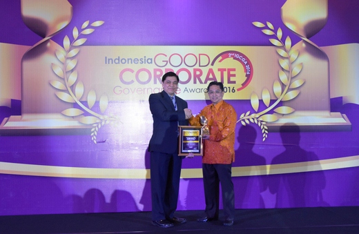 Mantap...! Bank Riau-Kepri Raih IGCG Award 2016