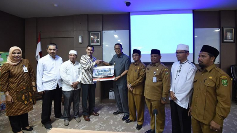 Renovasi Islamic Center, BNI Sumbangkan Rp200 Juta