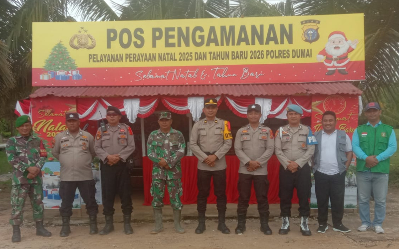 Kodim 0320 Dumai Siagakan Personel Amankan Libur Natal dan Tahun Baru