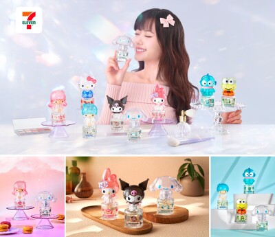 7-Eleven Luncurkan Koleksi “Unbox Your Perfume” Karakter Sanrio Pertama di Dunia