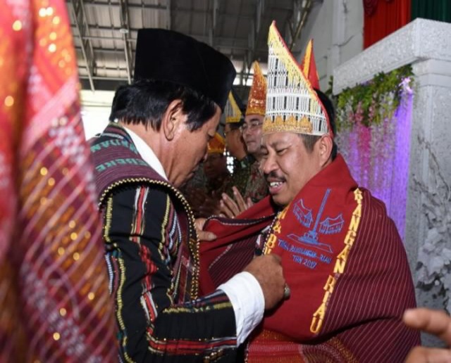 Bupati Amril Hadiri Pesta Sejarah dan Budaya Toga Pandiangan Se-Provinsi Riau