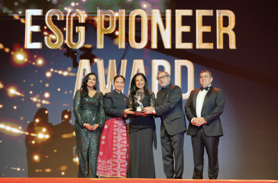 Celebrated sustainability strategist and governance leader Dr. Jayanthi Desan Honoured as ESG Pioneer at ACES Awards 2025