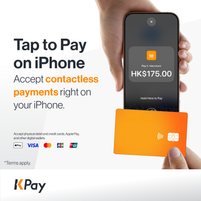 KPay Now Offers Tap to Pay on iPhone for Merchants to Accept Contactless Payments