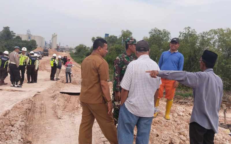 Bangun Sinergi, Babinsa Koramil 03 Sungai Sembilan Turun Lakukan Komsos