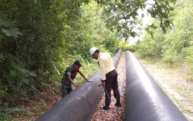 Sertu Nono Supriadi: TNI Siap Kawal Keamanan Jalur Pipa Minyak di Dumai