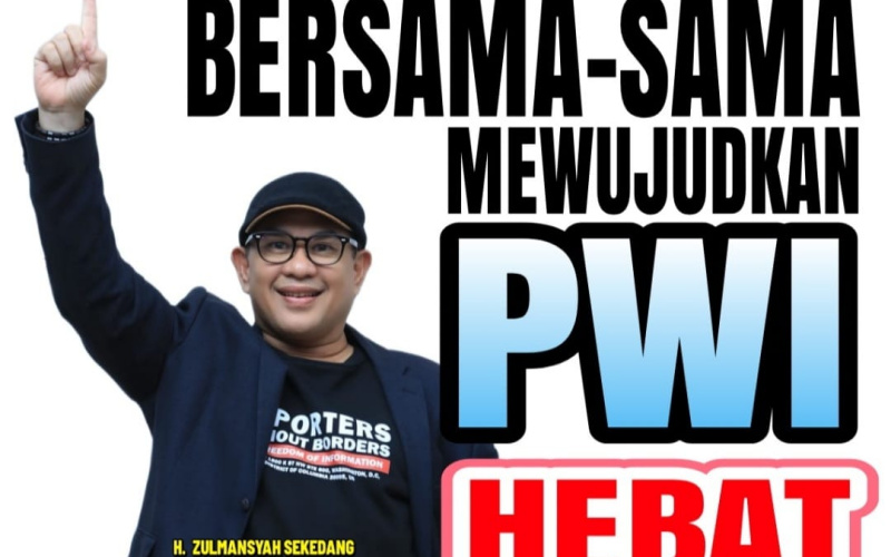 Dipuji Wartawan Senior, Zulmansyah Gagas Fellowship Jurnalisme PWI Hebat