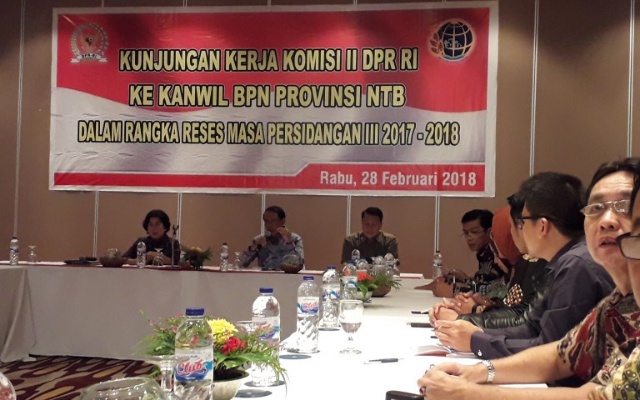 Kanwil BPN NTB Laporkan Penyelesaian PTSL 115.000 Bidang Tanah