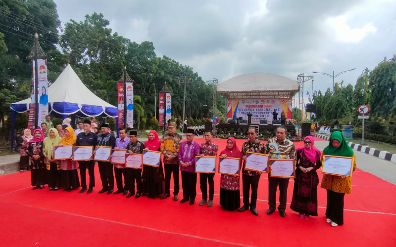 Berlangsung Semarak, Peringatan Harganas ke-30 Provinsi Riau di Kota Dumai