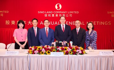 Benefiting from Property Sales Growth, Sino Land Interim Revenue Increases by 34.5% to HK$5,185 Million