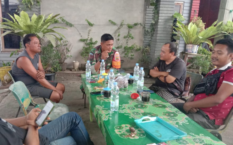 Sertu Afnal Gelar Komsos, Pererat Hubungan dengan Masyarakat