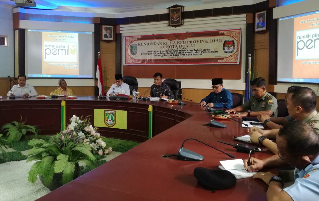 KPU Provinsi Riau Gelar Sosialisasi di Dumai