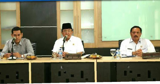 Bupati Wardan Gelar Entry Briefing bersama BPK RI Perwakilan Riau
