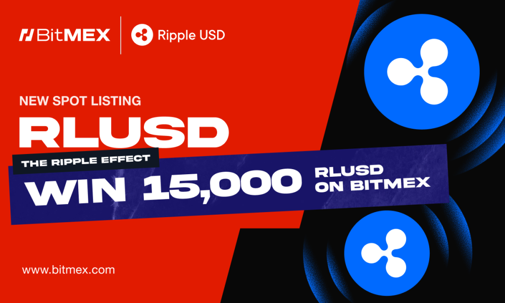 BitMEX Launches RLUSD Spot Trading and Margin Support, with a 15,000 RLUSD Reward Pool