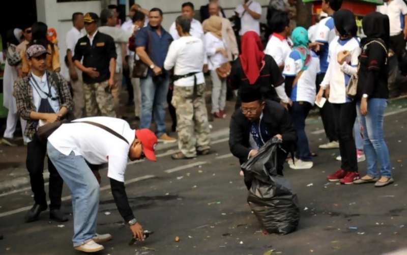 Ini yang Dilakukan Pendukung Prabowo-Sandi Usai Pencalonan Pilpres