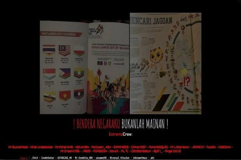 Bendera RI Terbalik, Hacker Indonesia Retas Situs Malaysia