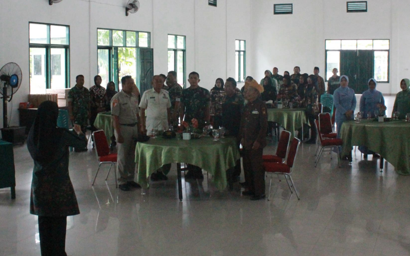 Perkokoh Persatuan, Kodim 0320 Dumai Gelar Komsos Bersama KBT