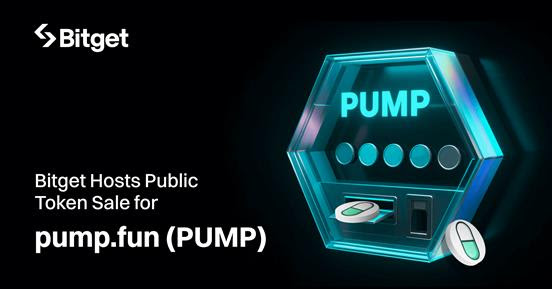 Bitget Hosts Public Token Sale for Pump.fun (PUMP)