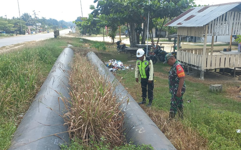 Tim Patroli Babinsa Koramil 02 Laksanakan Patroli