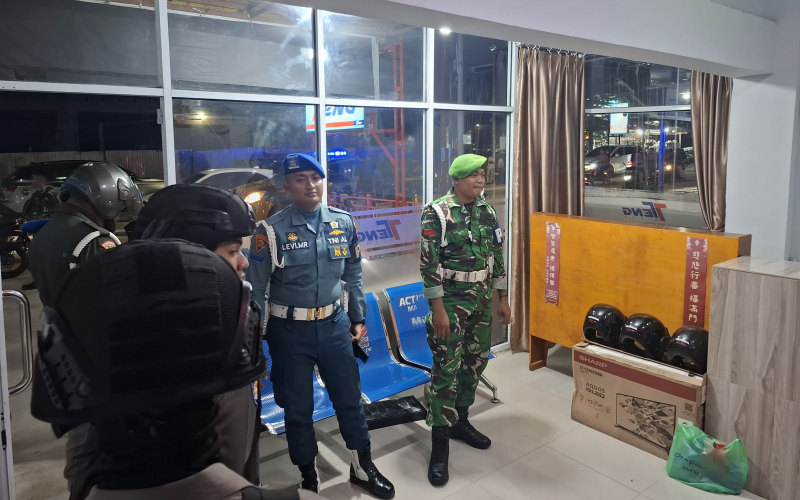 Kembali, Kodim 0320 Dumai Gelar Patroli Malam Jaga Harkamtibmas di Kota Dumai