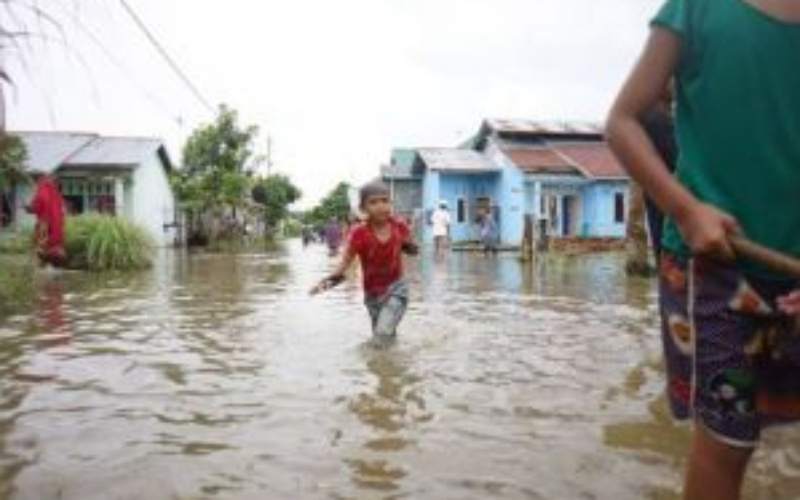 Belajar Daring, Ini Daftar 29 SMA Sederajat di Riau yang Terdampak Banjir