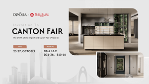OPPOLIA to Showcase Integrated Home Furnishing Solutions at the 140th Canton Fair