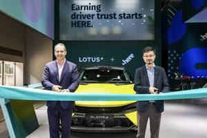 HERE Technologies and Lotus debut first overseas integrated navigation and highway NOA by a Chinese automaker