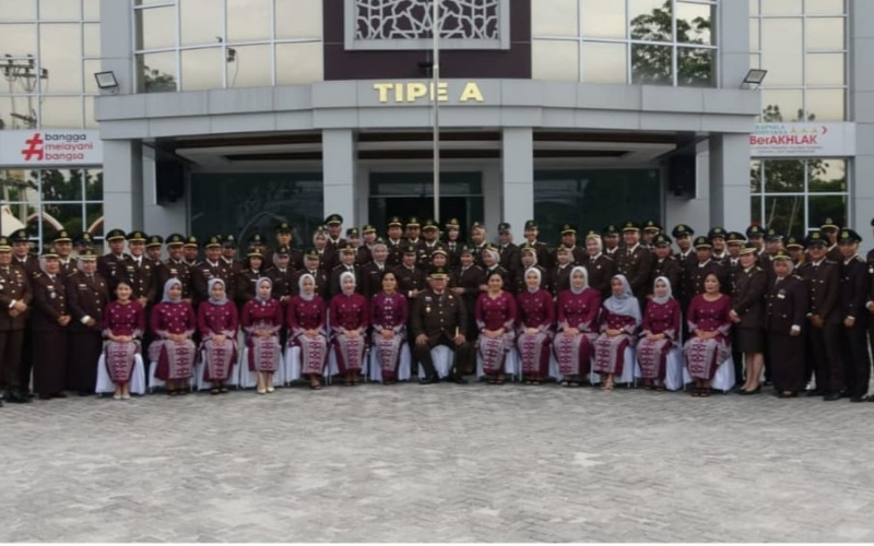 HBA ke-64 tahun 2024, Kejari Dumai Upacara bersama Semua Unsur