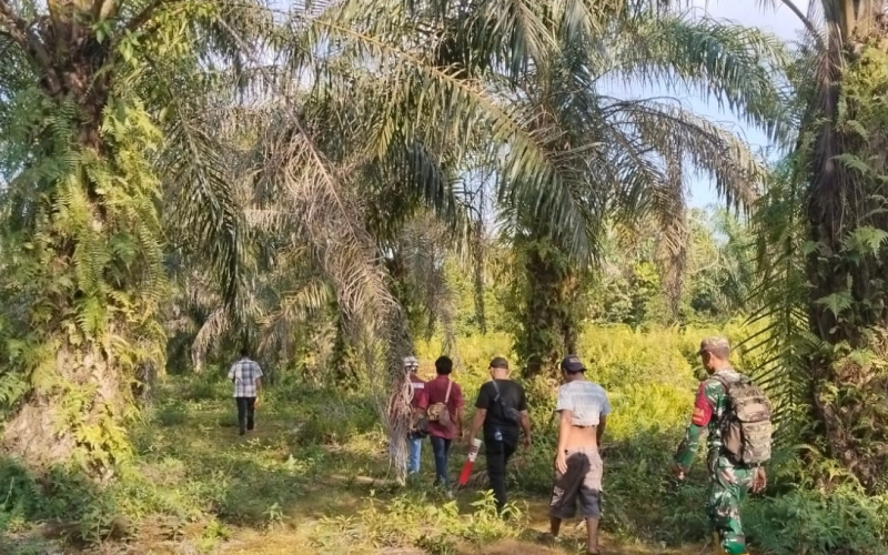 Serda Erwan Lakukan Patroli Karhutla di Lahan Gambut Sungai Sembilan