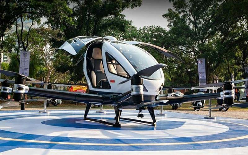 EHang Opens its European Urban Air Mobility Center for eVTOL Aircraft, in Spain