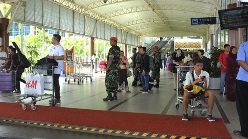 Pengamanan Bandara SSK II Pekanbaru Diperketat