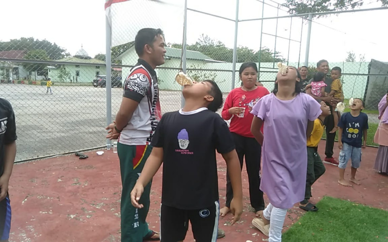 Perayaan HUT RI di Kodim 0320 Dumai Berlangsung Meriah