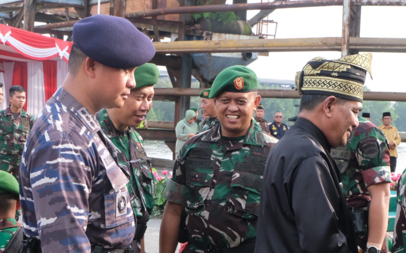 Operasi Pengamanan Perbatasan di Papua, 450 Personil Satgas Yonif 131/BRS Diberangkatkan