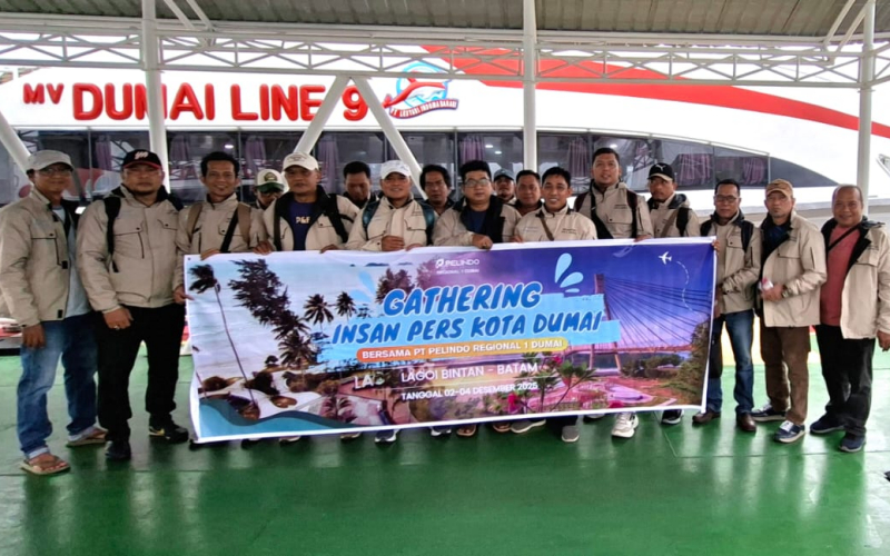 Bangun Sinergi, Pelindo Regional 1 Dumai Gandeng Insan Pers dalam Gathering Tiga Hari