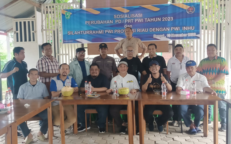 PWI Inhu Sosialisasi PD, PRT, KEJ, dan KPW Hasil Kongres XXV Bandung