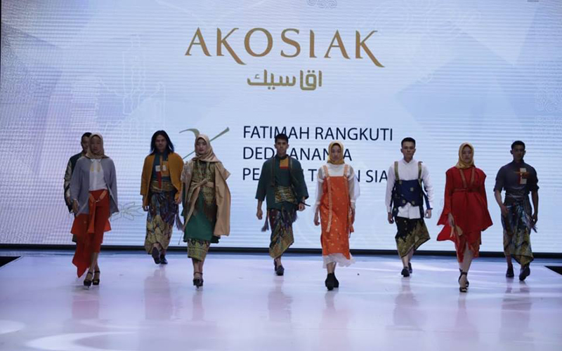 Akosiak Ambil Bagian di Indonesia Fashion Week di JCC Jakarta