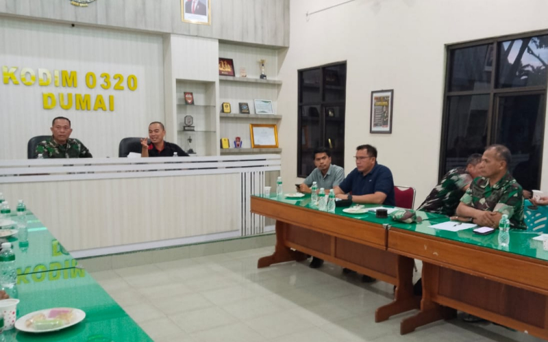 Jelang HUT ke-80 TNI, Kodim Dumai Gelar Rapat Koordinasi Persiapan Kartika Run 2025