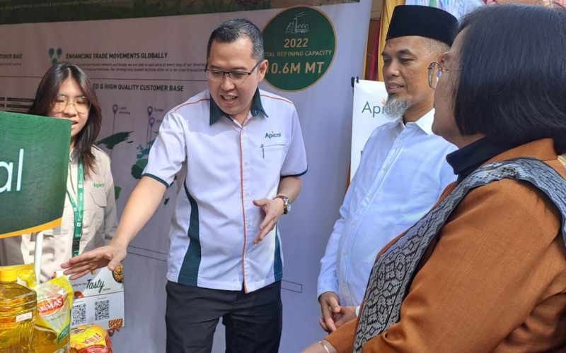 Apical Berpartisipasi dalam Expo Literasi di Dumai