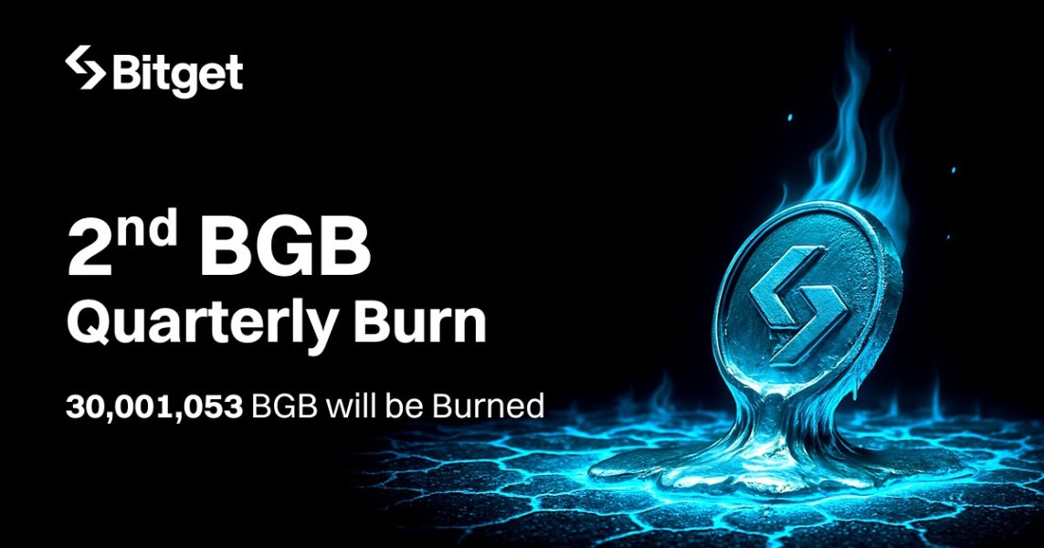 Bitget Burns 30M BGB Worth $138 Million for Q2 2025
